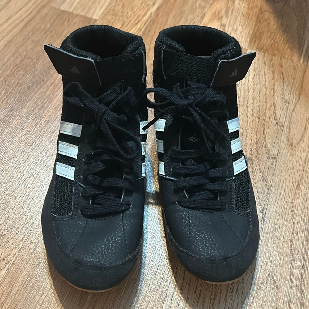adidas Kids Black High-Top Sneakers